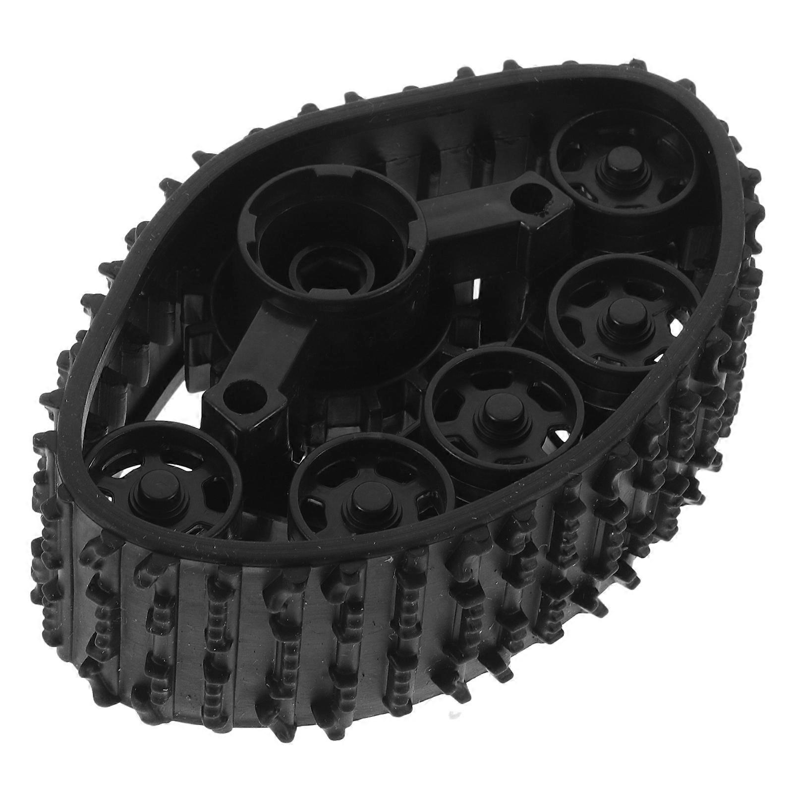Track Wheel Part Perfect For Enthusiasts Of All Ages In Snow-Covered Landscapes With Robust Four-Wheel Drive Functionality And Black Material 1Set