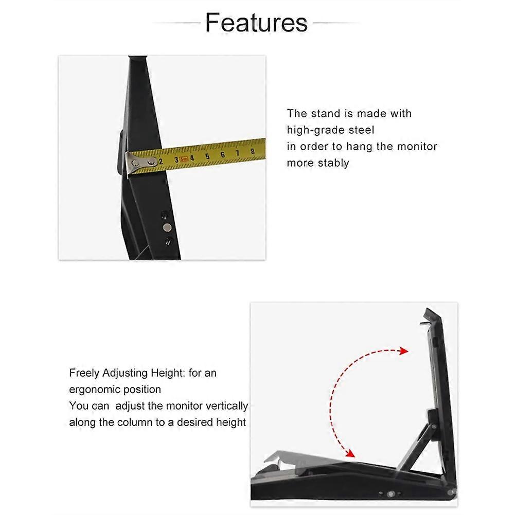 Desktop Monitor Arm TV Stand 14-27inch LCD LED Computer Display Touch Screen Mount Support PC Holder