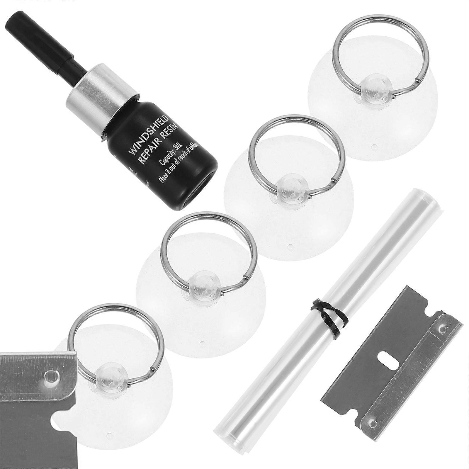 1 Set Windshield Crack Repair Kit Body Repair Tool Windshield Chip Accessory