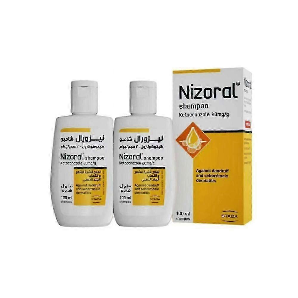 Shampooing Nizorall 2025, traitement antipelliculaire, prévient l'apparition des pellicules, 100 ml