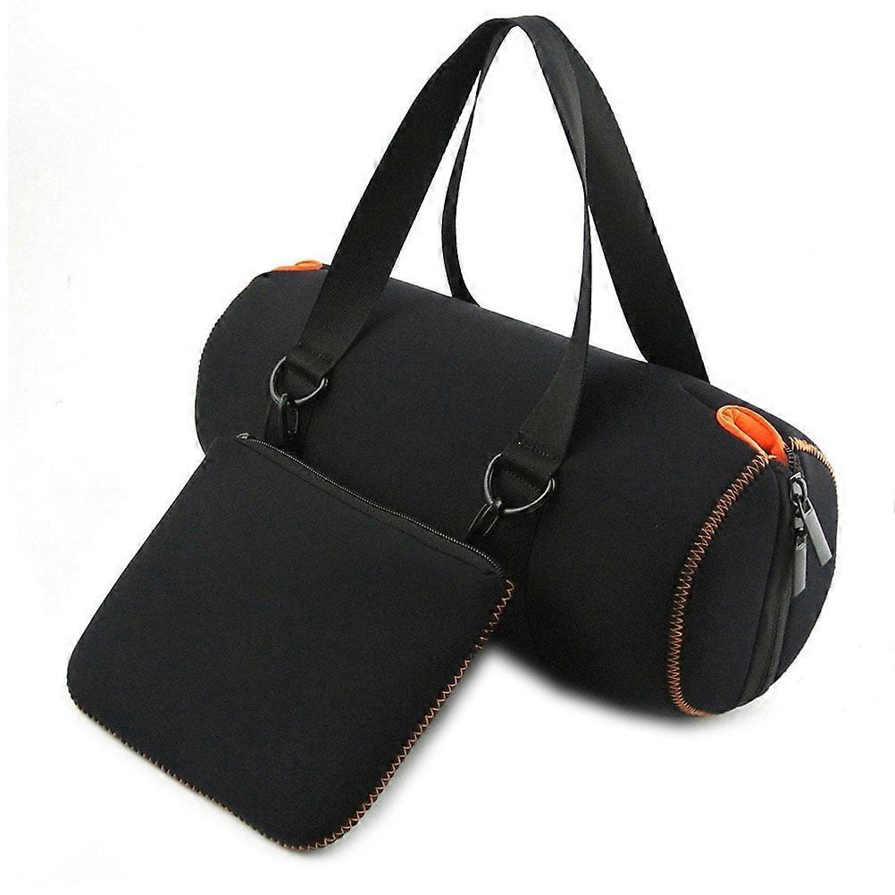 Portable EVA Case Pouch Holder Bag for Wireless Speaker (Black)