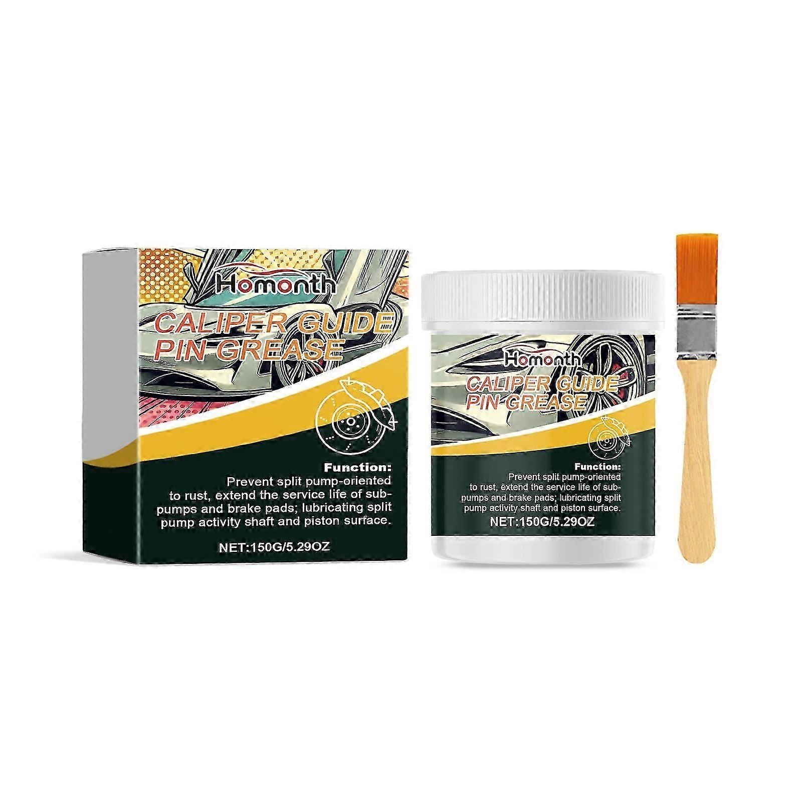 Automotive Brake Caliper Grease, Silicon-Based Lubricant Caliper Anti-Bite Maintenance Grease