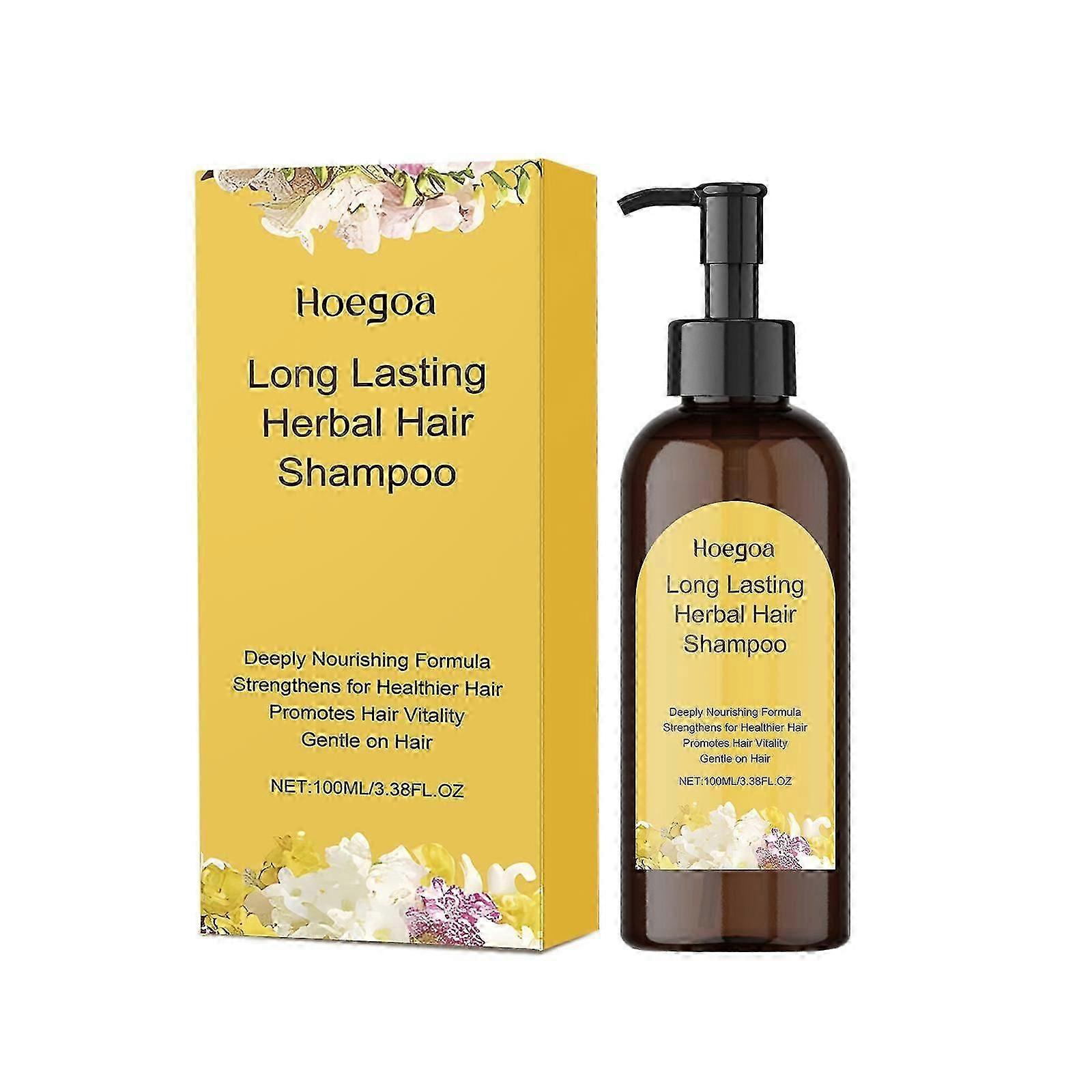 Nourishing Hair Care Shampoo with Calendula, Jasmine  Rosebud Extracts  Moisturizing, Strengthening, and Volume Boosting for Healthy, Soft, and Lush