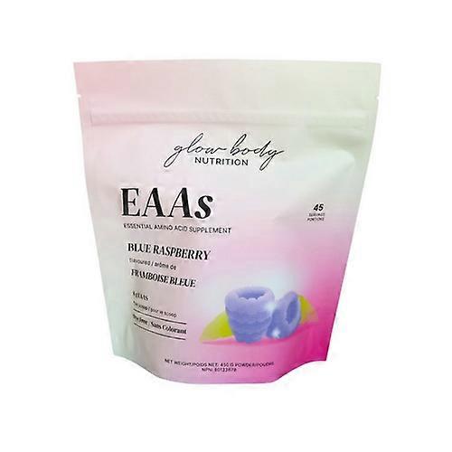 Glow Body Glow Aminos Blue Raspberry, 450 Grams
