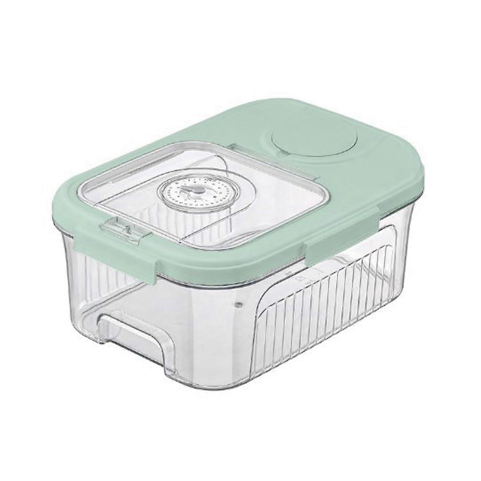 Large Capacity Rice Storage Container with Moisture Proof Design and Large Viewing Window for Kitchen