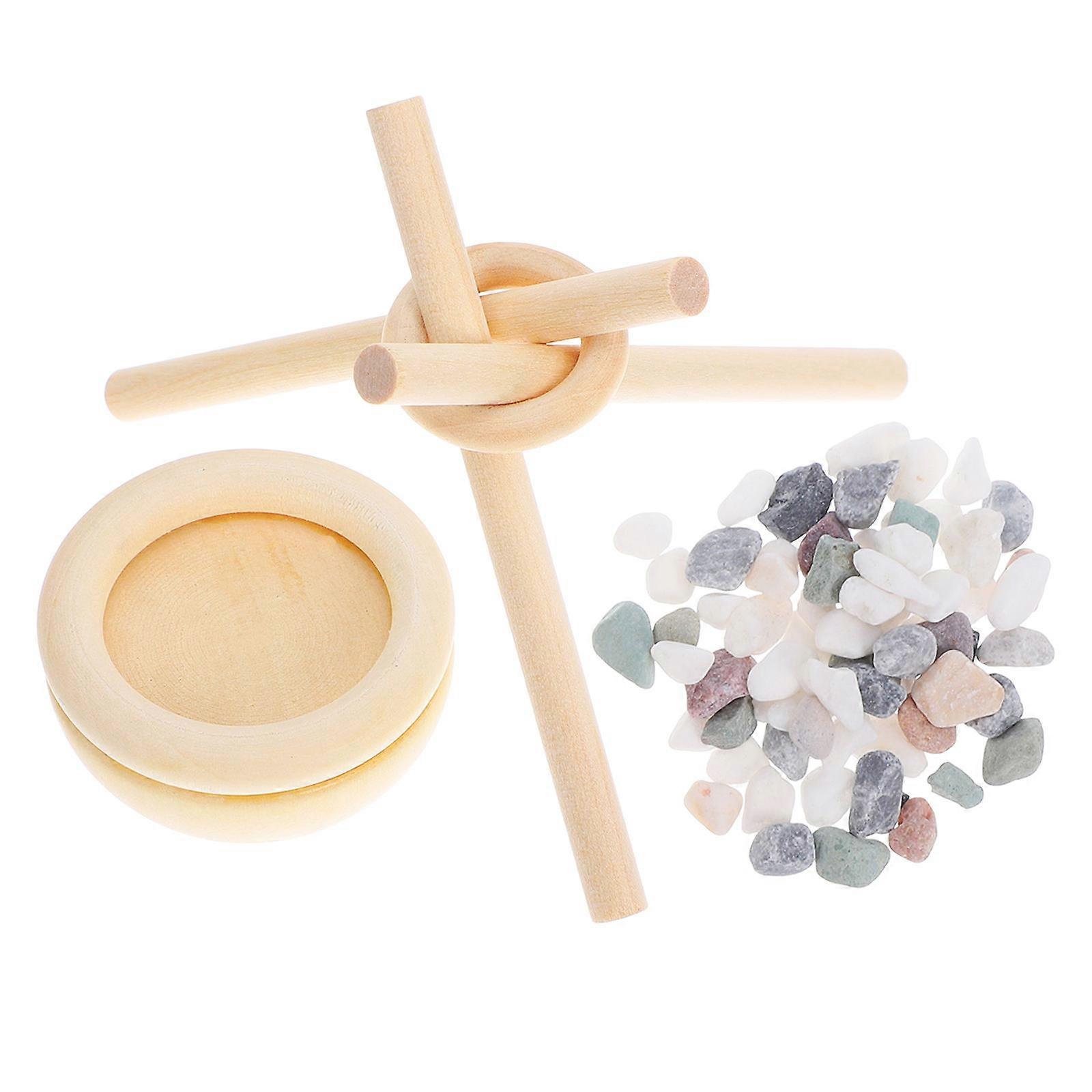 Aromatherapy Wooden Essential Oil Diffuser Kit for Home Use 4Sets