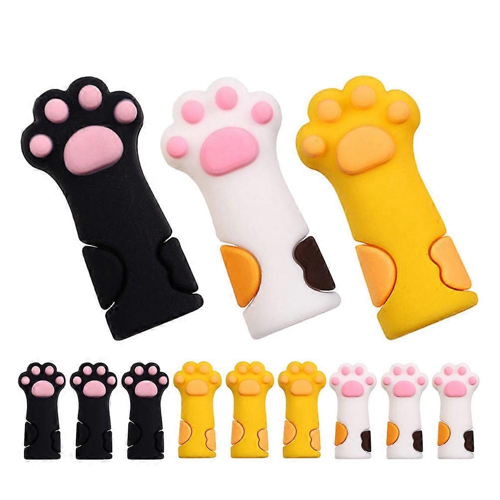 Cuticle Scissors Cover Silicone Protector with 24Pcs for Manicure Tool Safety