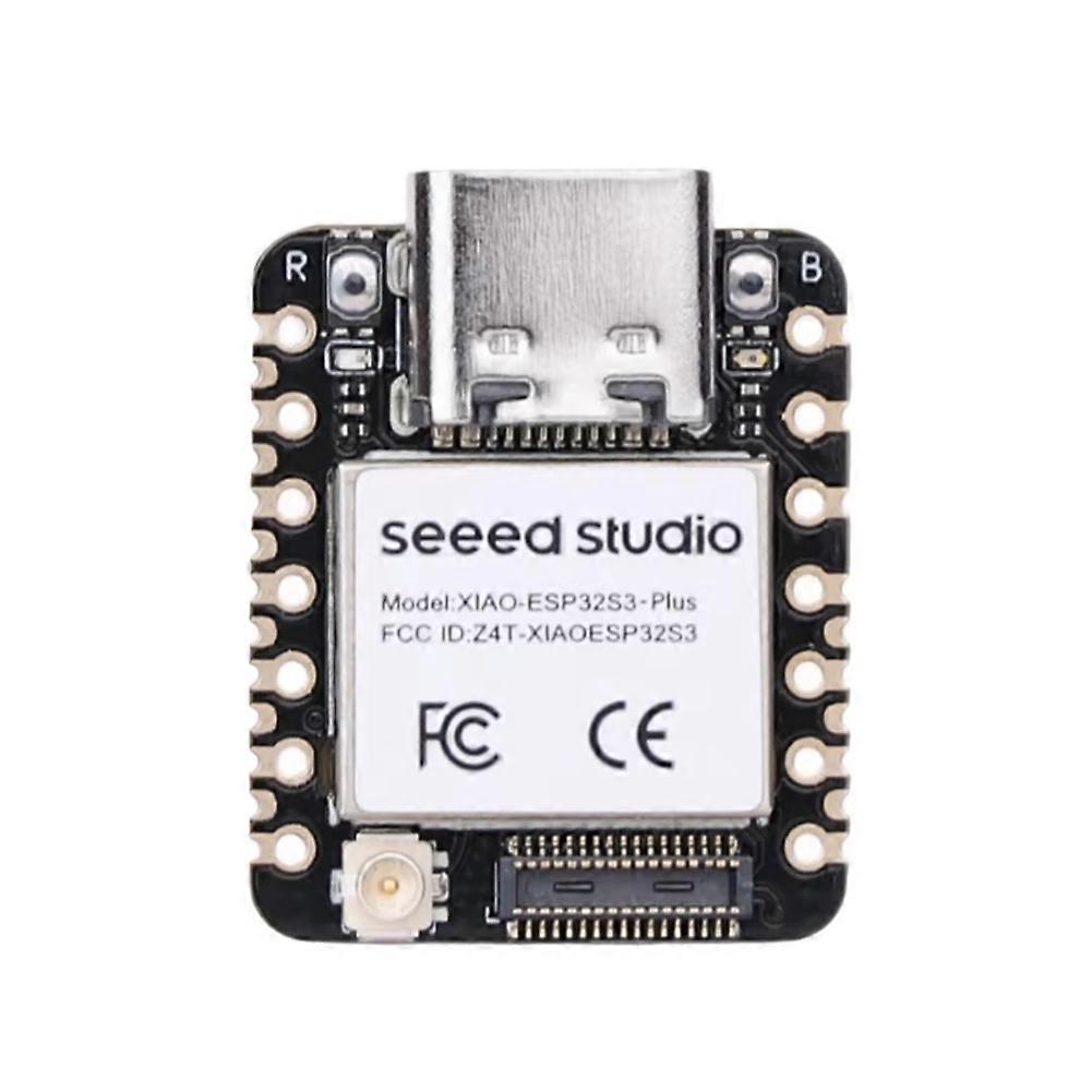Seeed Studio XIAO ESP32S3 Plus Development Board 2.4GHz WiFi, BLE 5.0, 8MB PSRAM, 16MB FLASH, Esp32-S3 Dual-Core