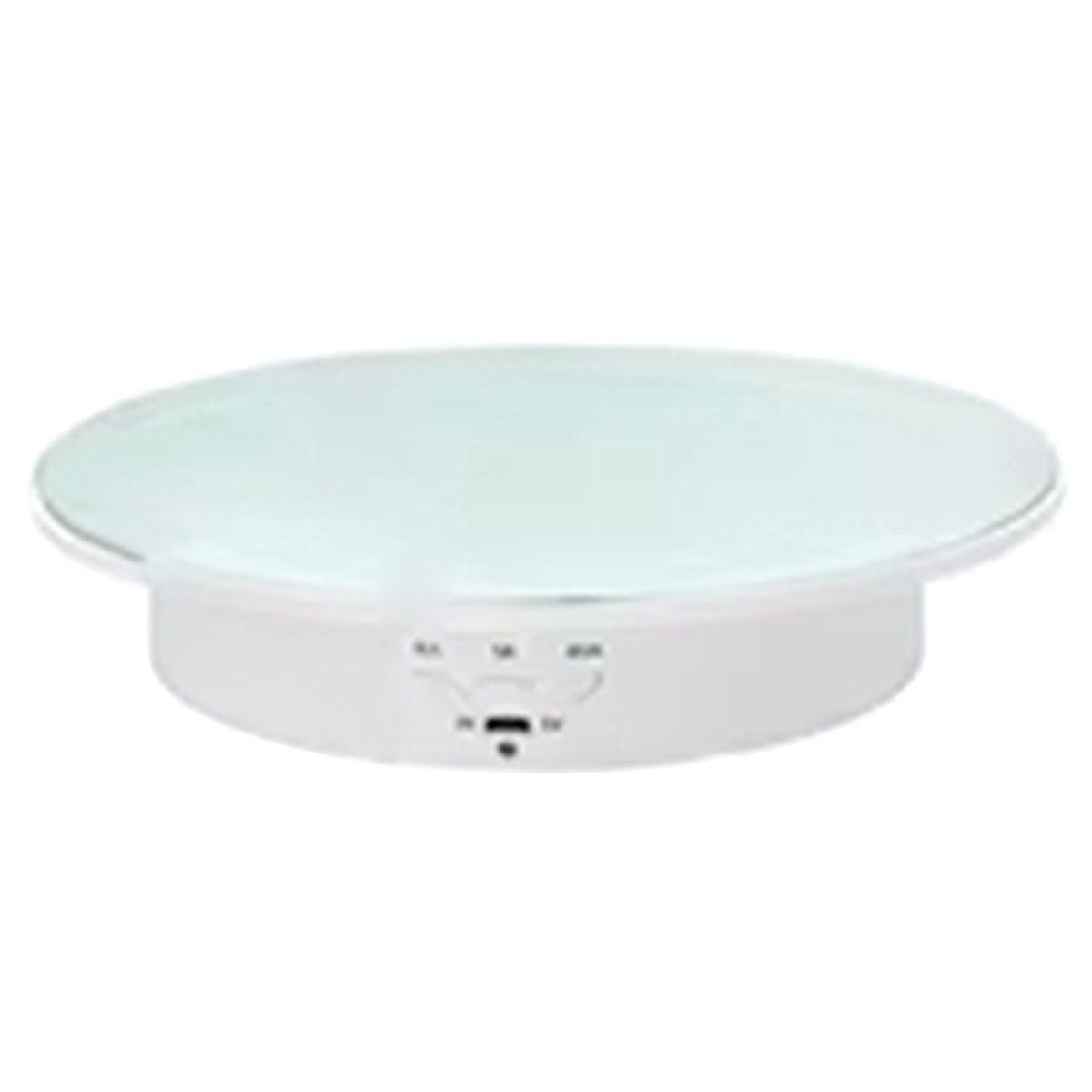 Photography Turntable Electric Rotating Display Stand 360 Degree with Remote Control Motorized Turnt