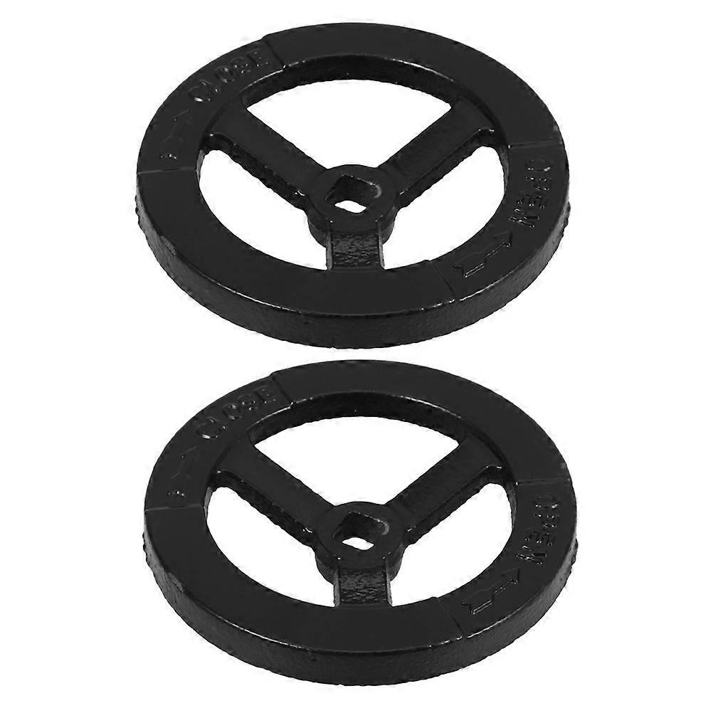 Indoor Fire Hydrant Handwheel for Emergency Use 2Pcs Iron Durable Material