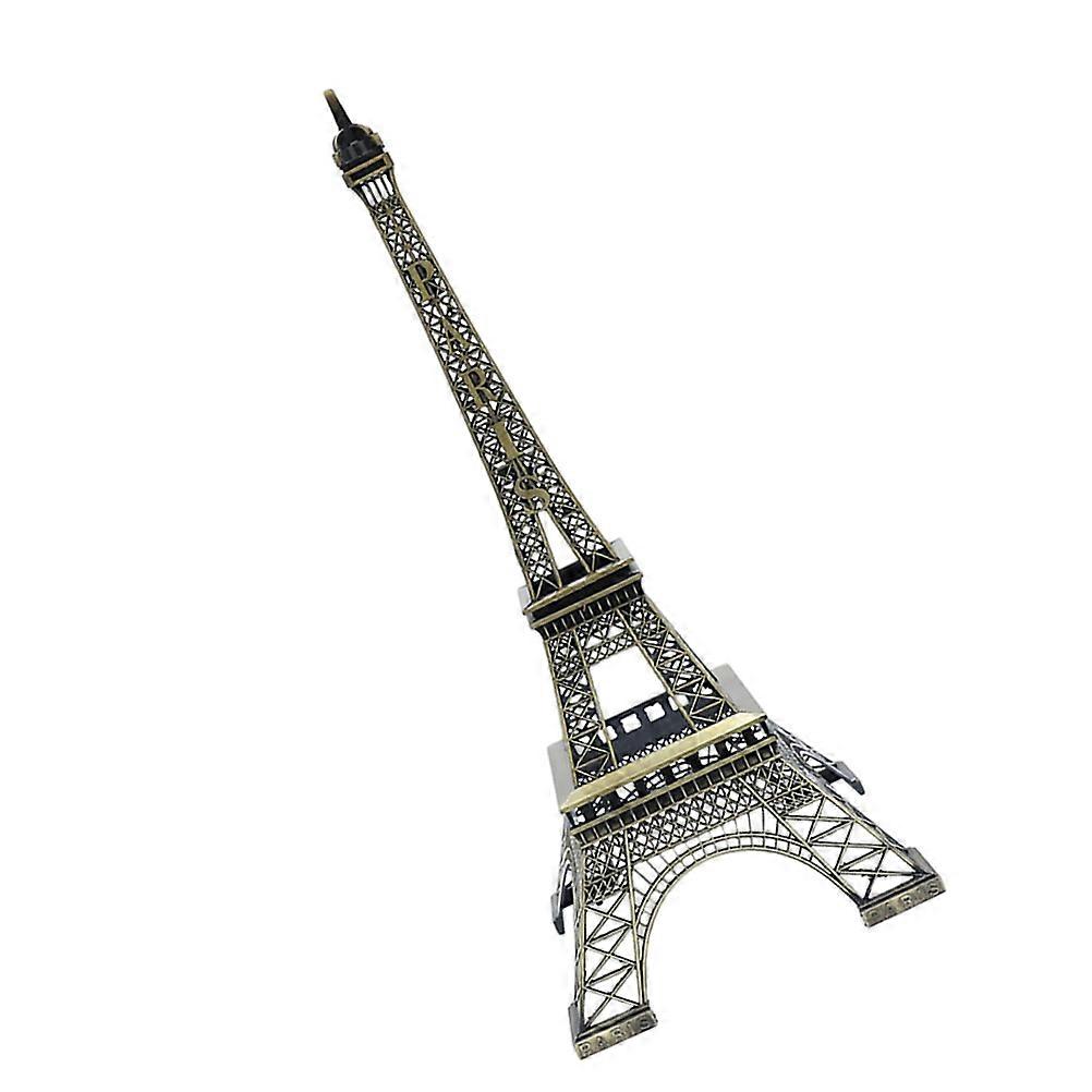 Metal Architecture Model Vintage Eiffel Tower Model for