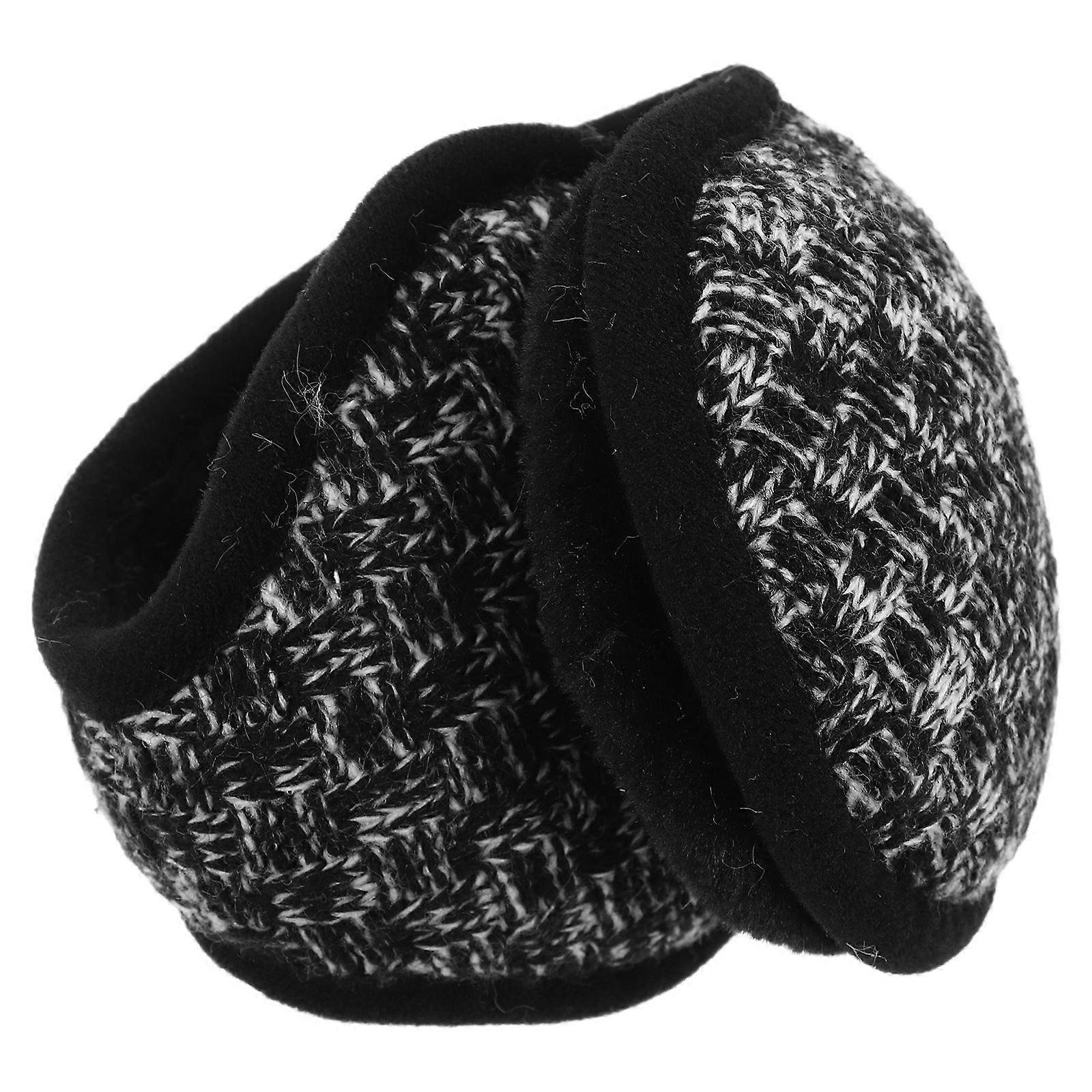 Ear Muffs for Men Winter Ear Warmers Knitted Design