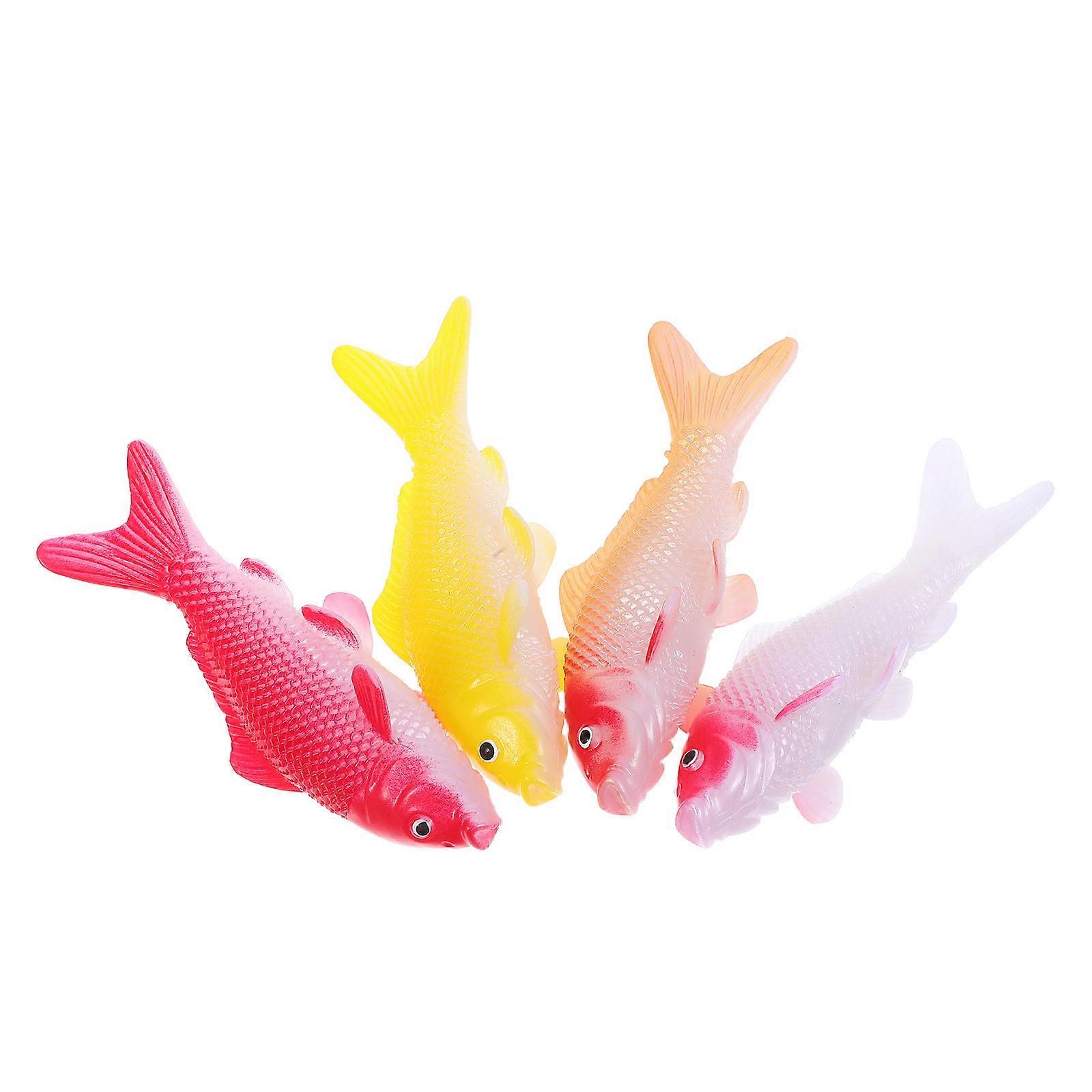 Koi Fish Aquarium Decor Artificial Fish Plastic for Decoration 20Pcs