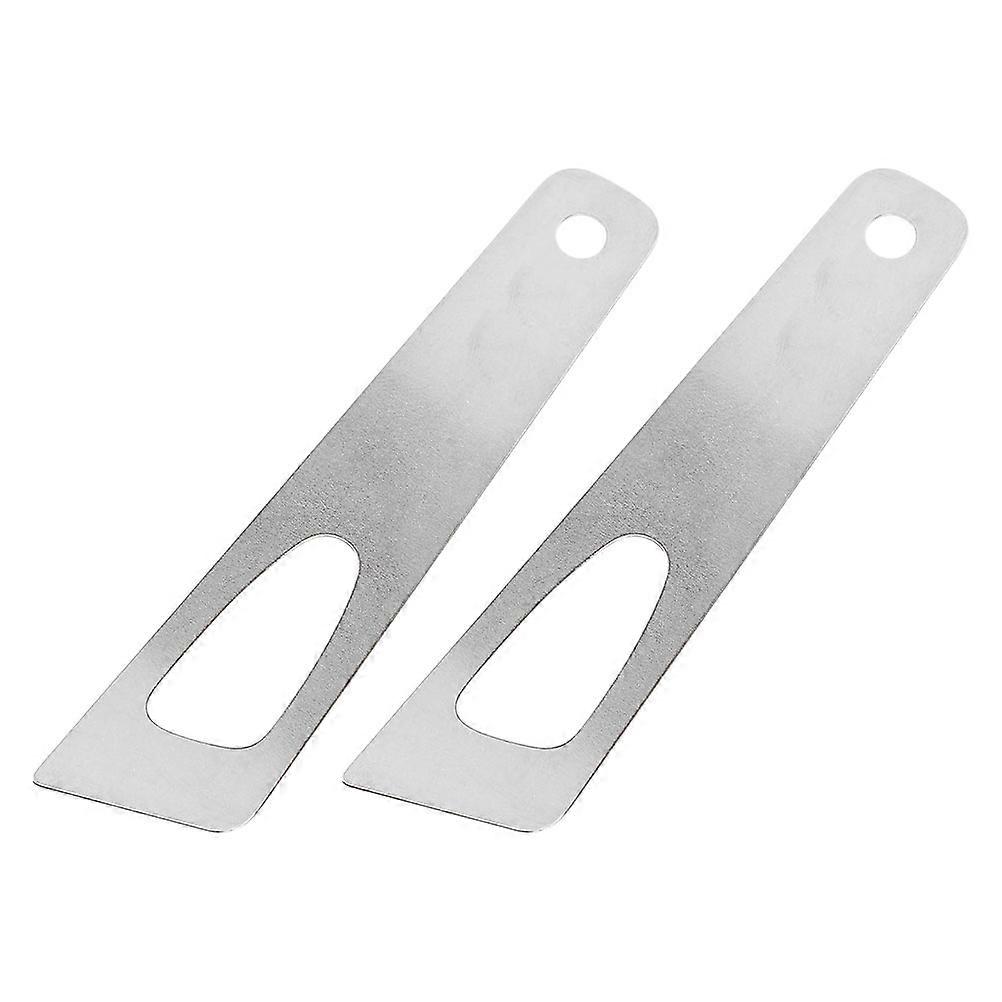 Handheld Glue Applicator Tool Silver Glue Smear Sticks for DIY 2Pcs