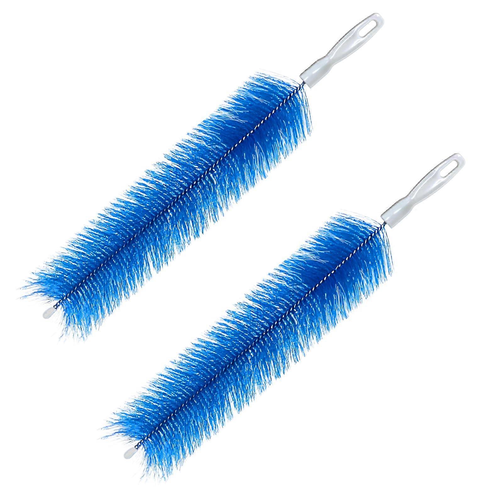 Ceiling Fan Duster Set with Bendable Cleaning Brush, Microfiber 360° Dust Removal for Blinds Vents