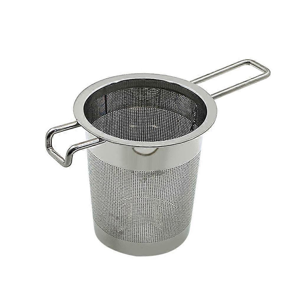 Reusable Tea Infuser Filter with Lid Tea Strainer Durable Leaf Spice Filter  Kitchen