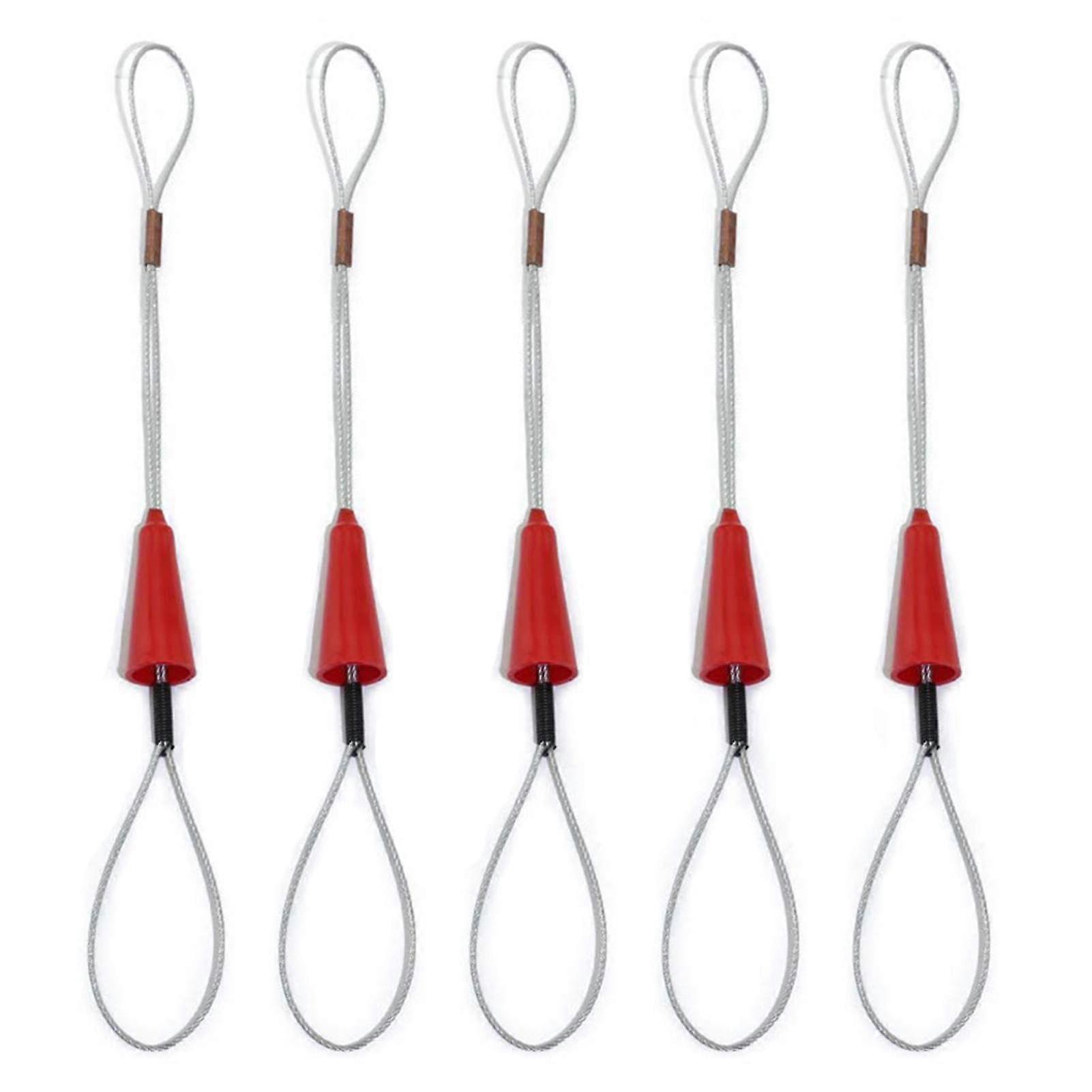 Fish Tape Wire Connector Set 5 Pack with Secure SpringLock Grip for Electrical Wire Pulling