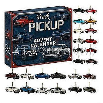Pickup Truck 2026 Advent Calendar, 2026 Advent Calendar for Kids, 24