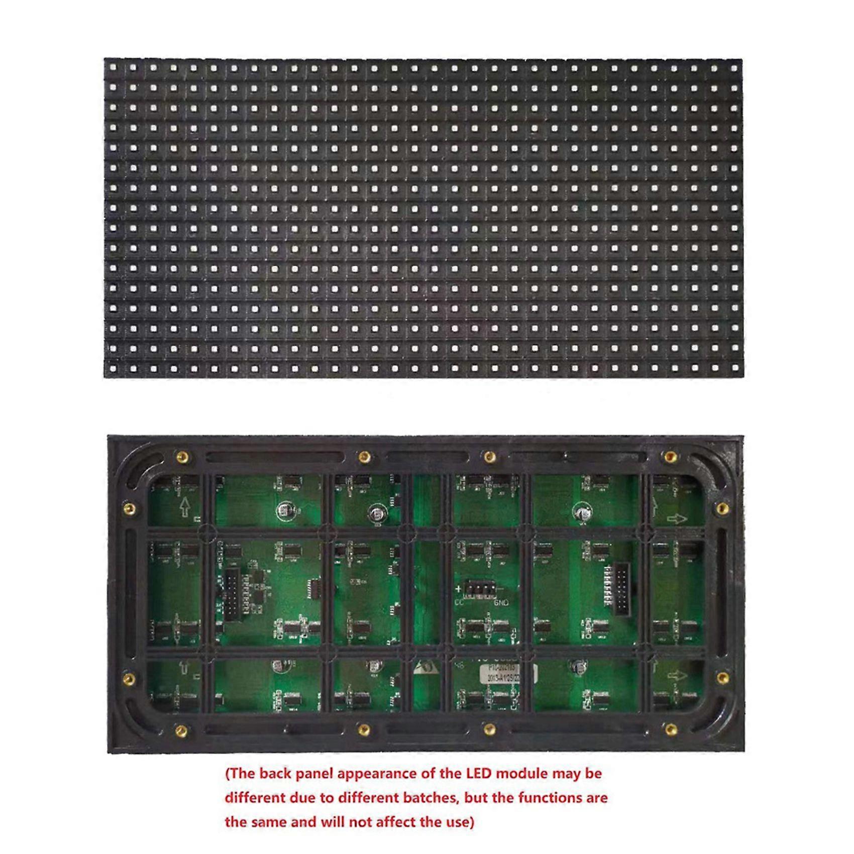 Produktbild von Puleuroy P10 Vollfarb LED-Modul Außenbereich – 32x16 Pixel, SMD3535, HUB75, 320x160 Mm, 1/4 Scan – Für Werbung & Displays