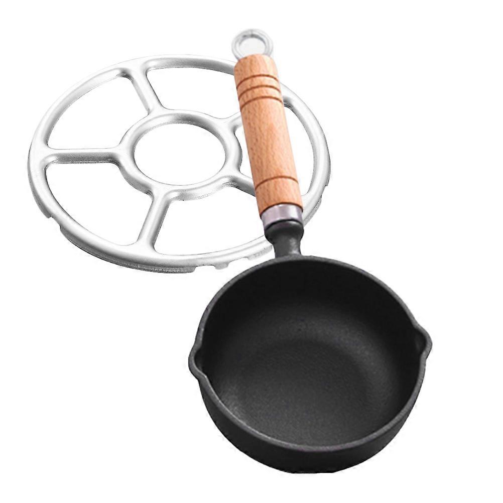 Small Egg Frying Pan Multifunctional Butter Melting Pot with 1Set