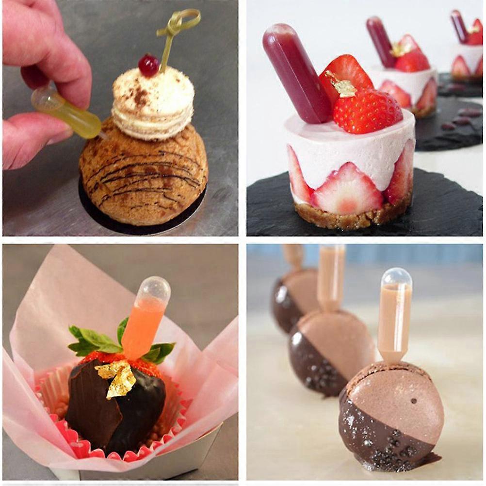 Jam Dropper Pipette Clear Jam Dropper for Dropping 120Pcs Kit