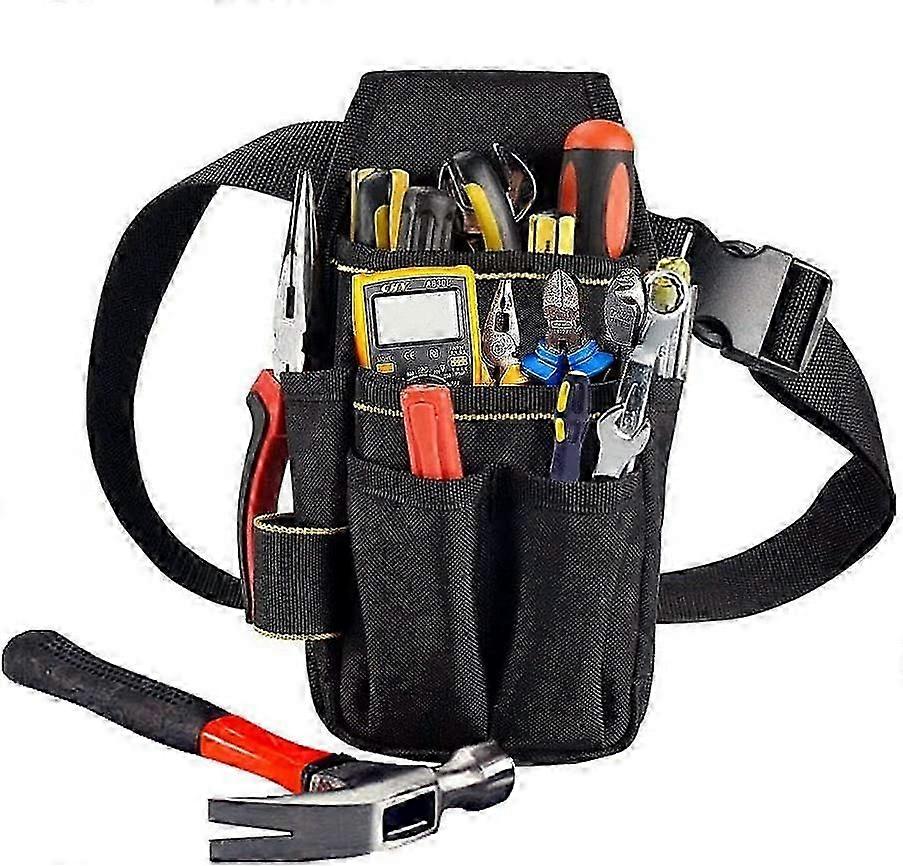 Carpenters Tool Holder Pouch, Work Belt Attachment Electricians Tools