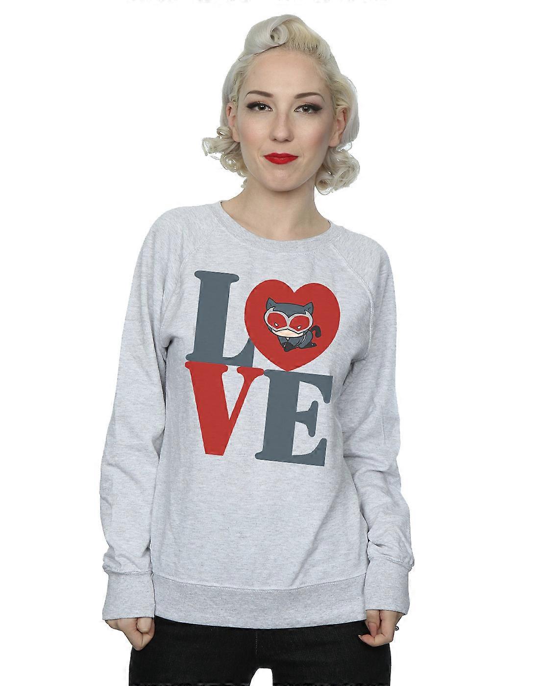 DC Comics Chibi Catwoman amor sudadera mujer