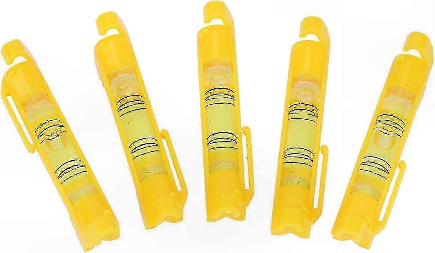 5pcs Mini Rope Bubble Level, String Line Leveler for Hanging and Alignment Tasks