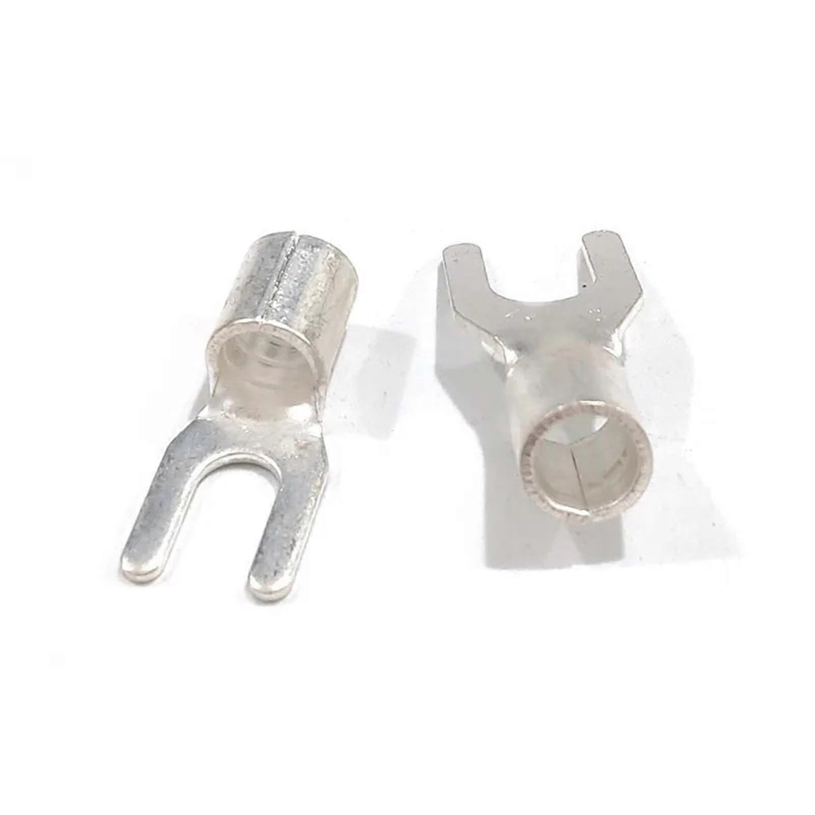 10PCS UT108 Red Copper U Lug Wire Connector Electrical Crimp Terminal for Secure Connection