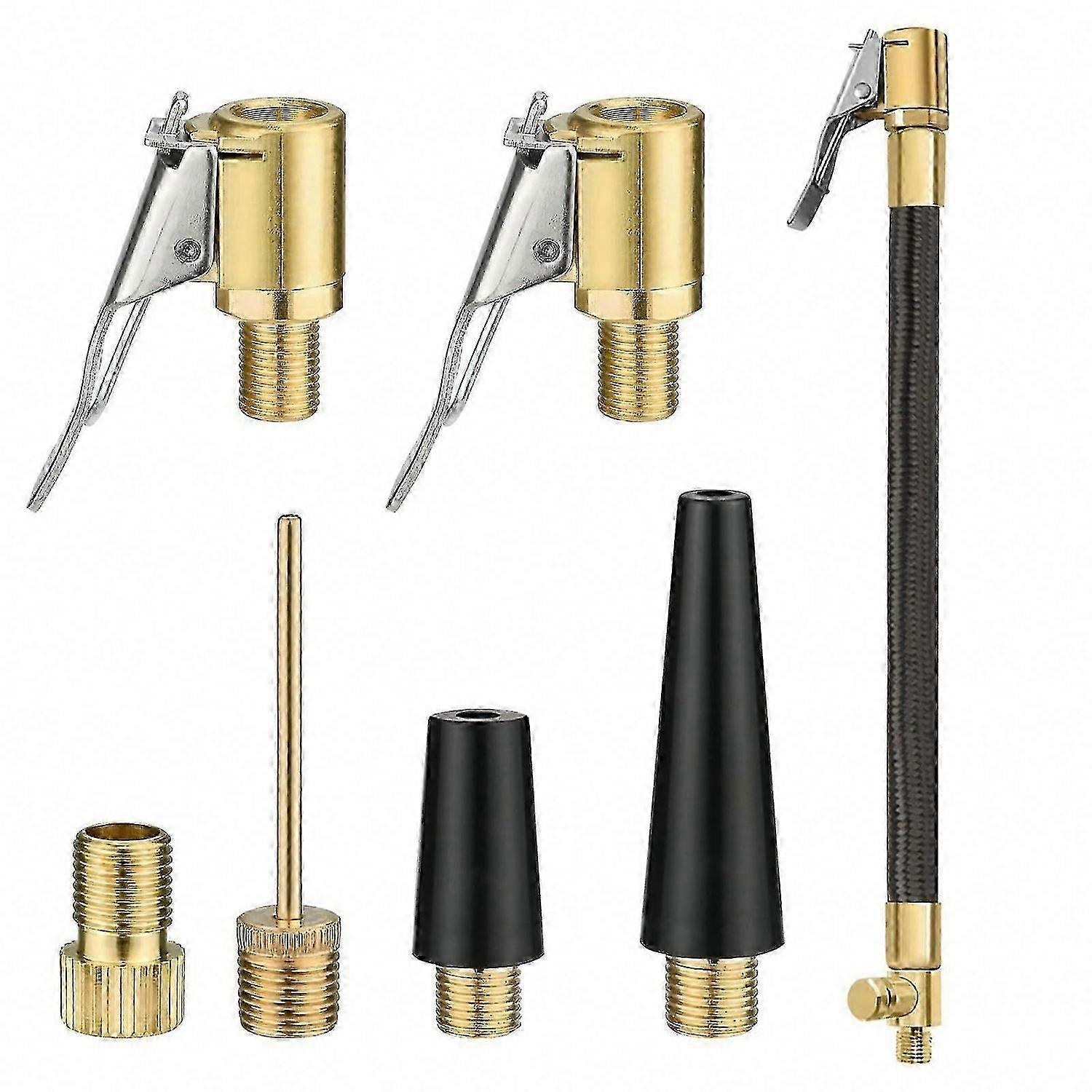 Bosch EasyPump bilventiladaptersats, multifunktionell ventilspakplugg, luftpumpmunstycke för bildäck