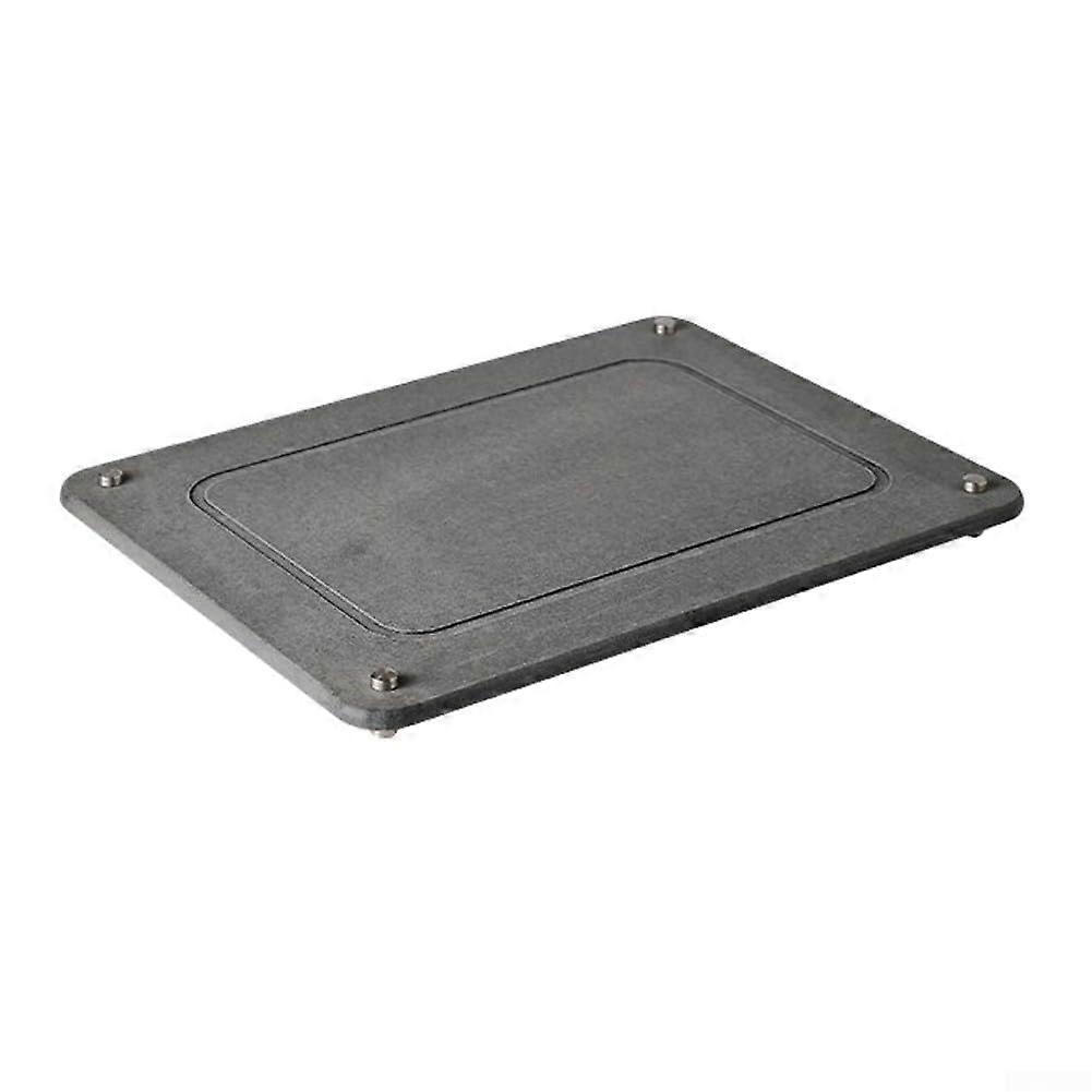 Diatomite Dish Drying Mat 30x40cm Dark Gray with Instant Water Absorption and Quick Drying Surface