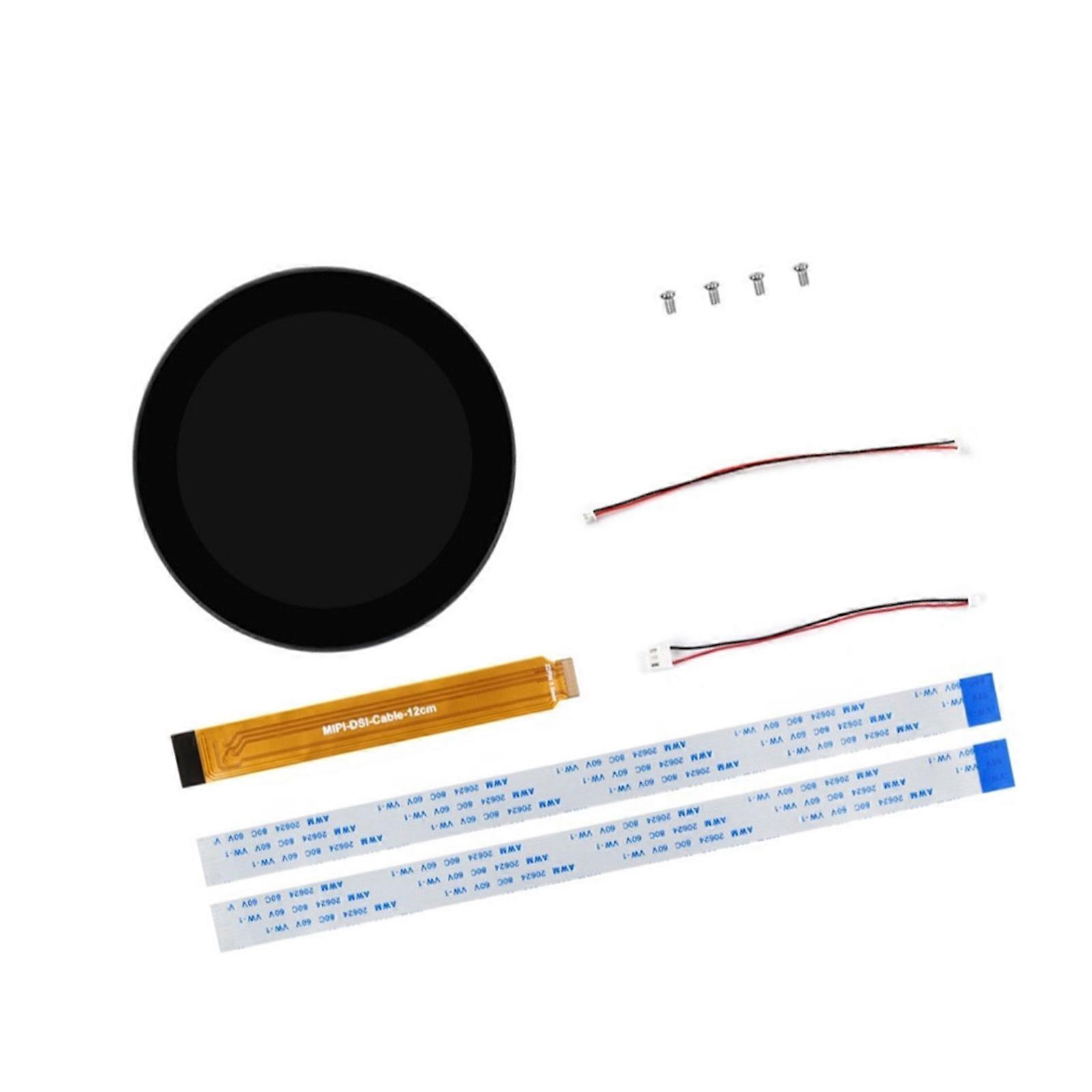 4inch Round Capacitive Touchable Display 720x720/800x800 IPS Display Panel 10 Point Touchable Easy Installation Accessories Multicolor
