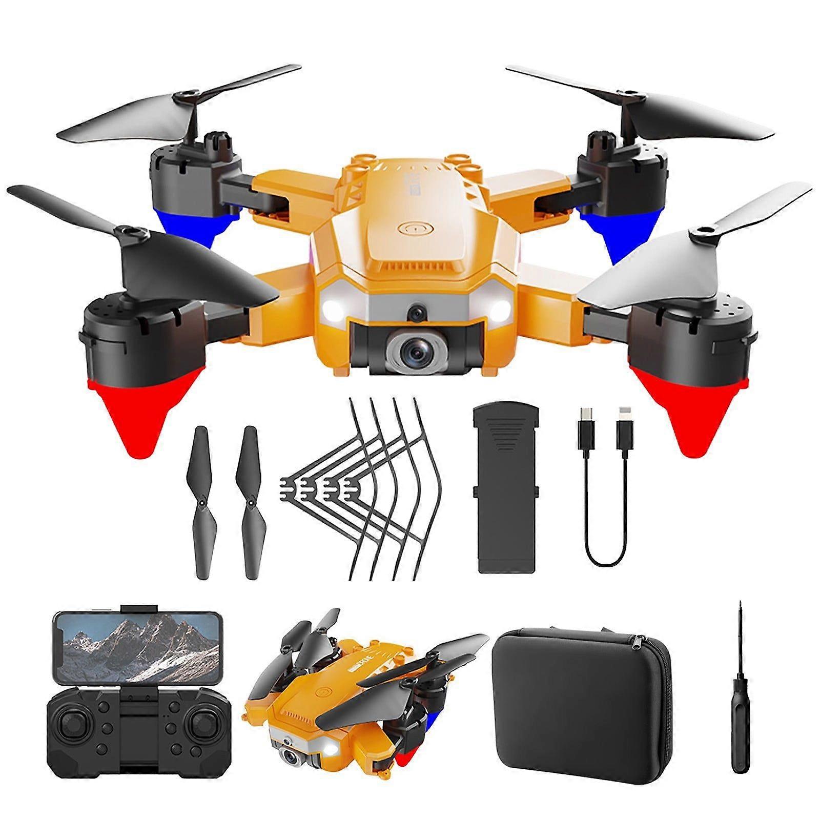 Rc Helicopter Single Shot+360  Obstacle Avoidance Folding FPV Drone For