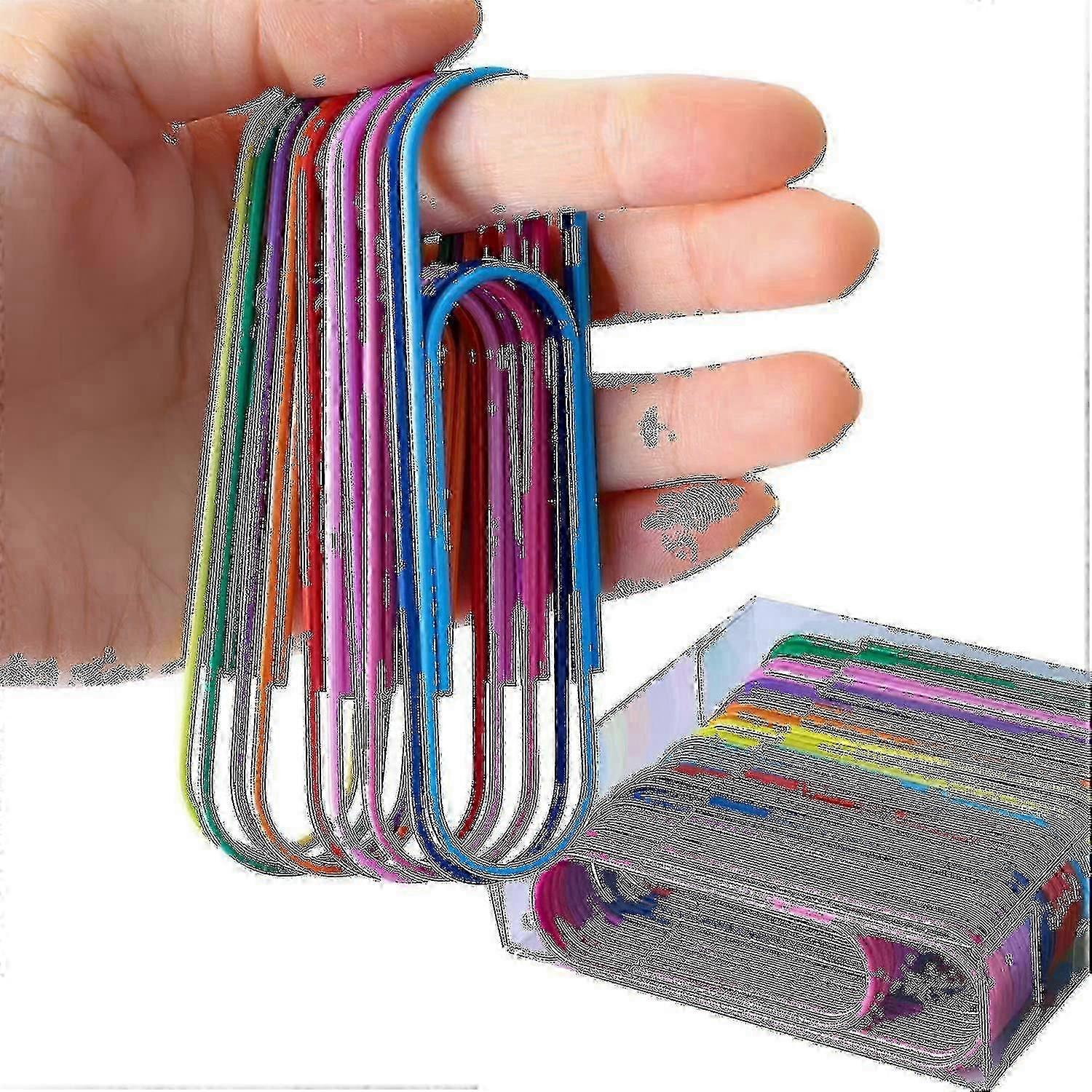 Jumbo binders, 50 stk 4 tommer stor bindersholder -JA