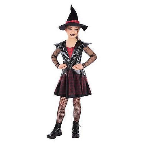 Smiffys Girls Punk Witch Costume