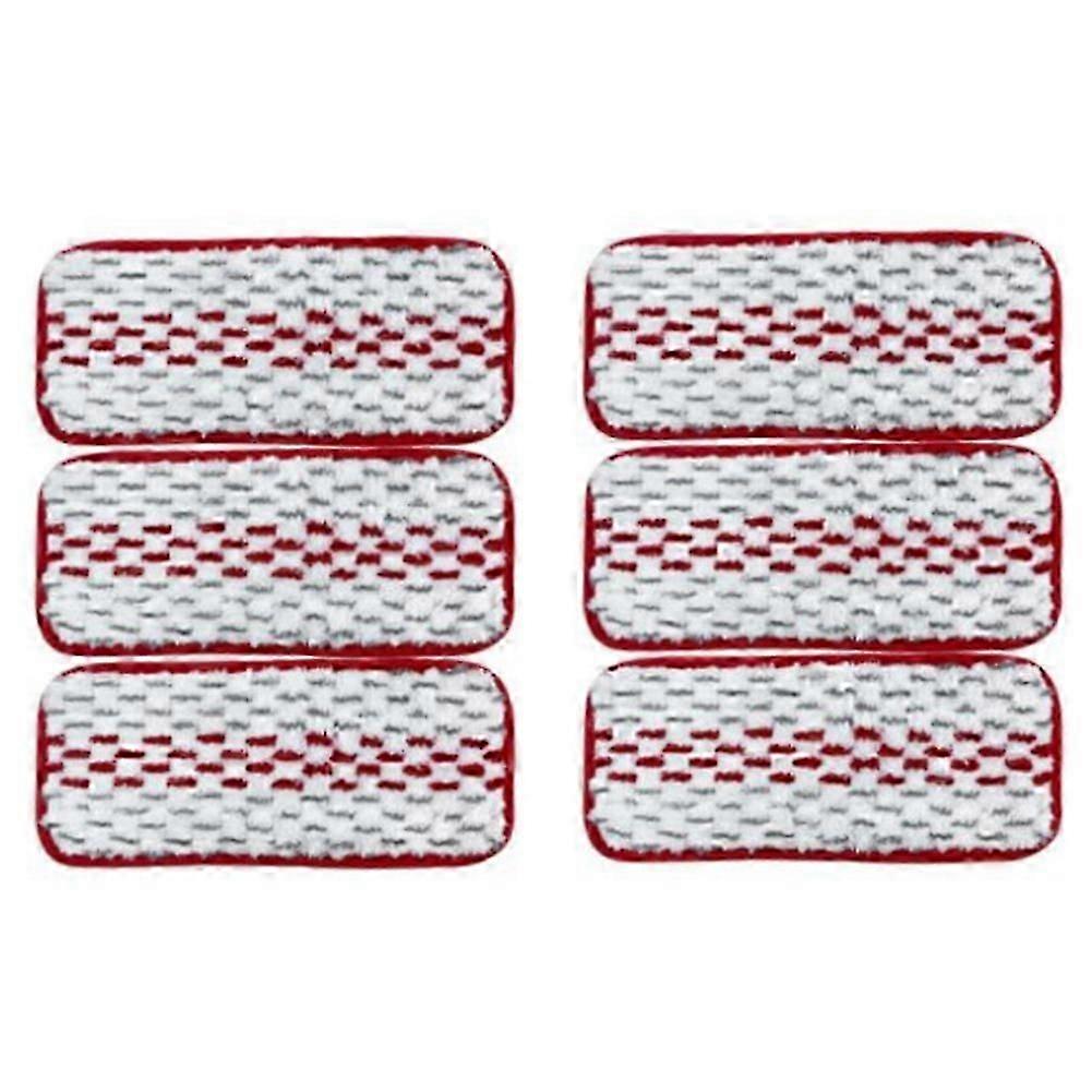 Suitable For Vileda Mop, 6 Pack Replacement Cloth Pads