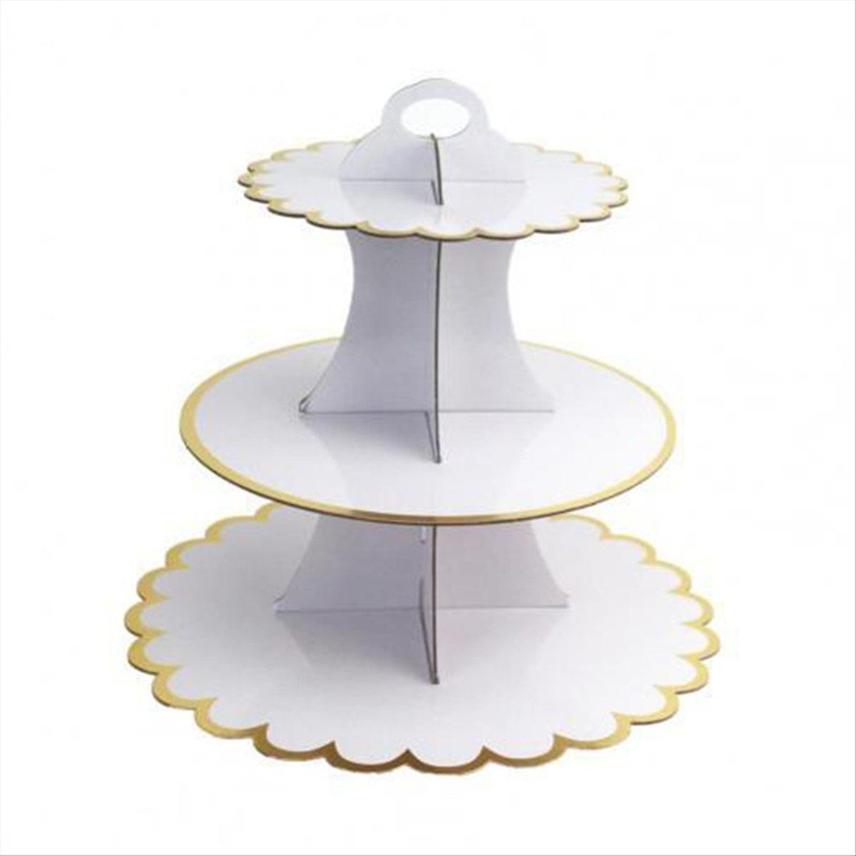 3 Tier Serving Tray Cupcake Tower Cupcake Holders for Parties