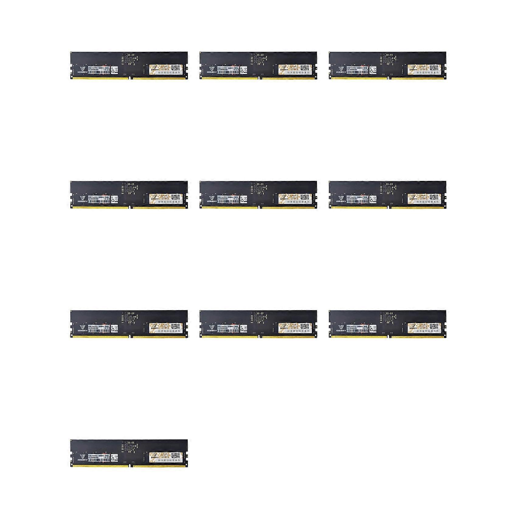 10X 32GB DDR5 RAM 5600Mhz Desktop Memory Stick