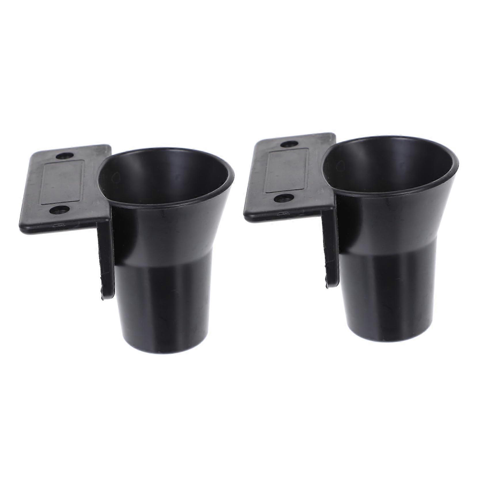 Wall Mount Tool Organizer for Electric Screwdrivers, 2pcs Durable Storage Cups, Garage and Workshop