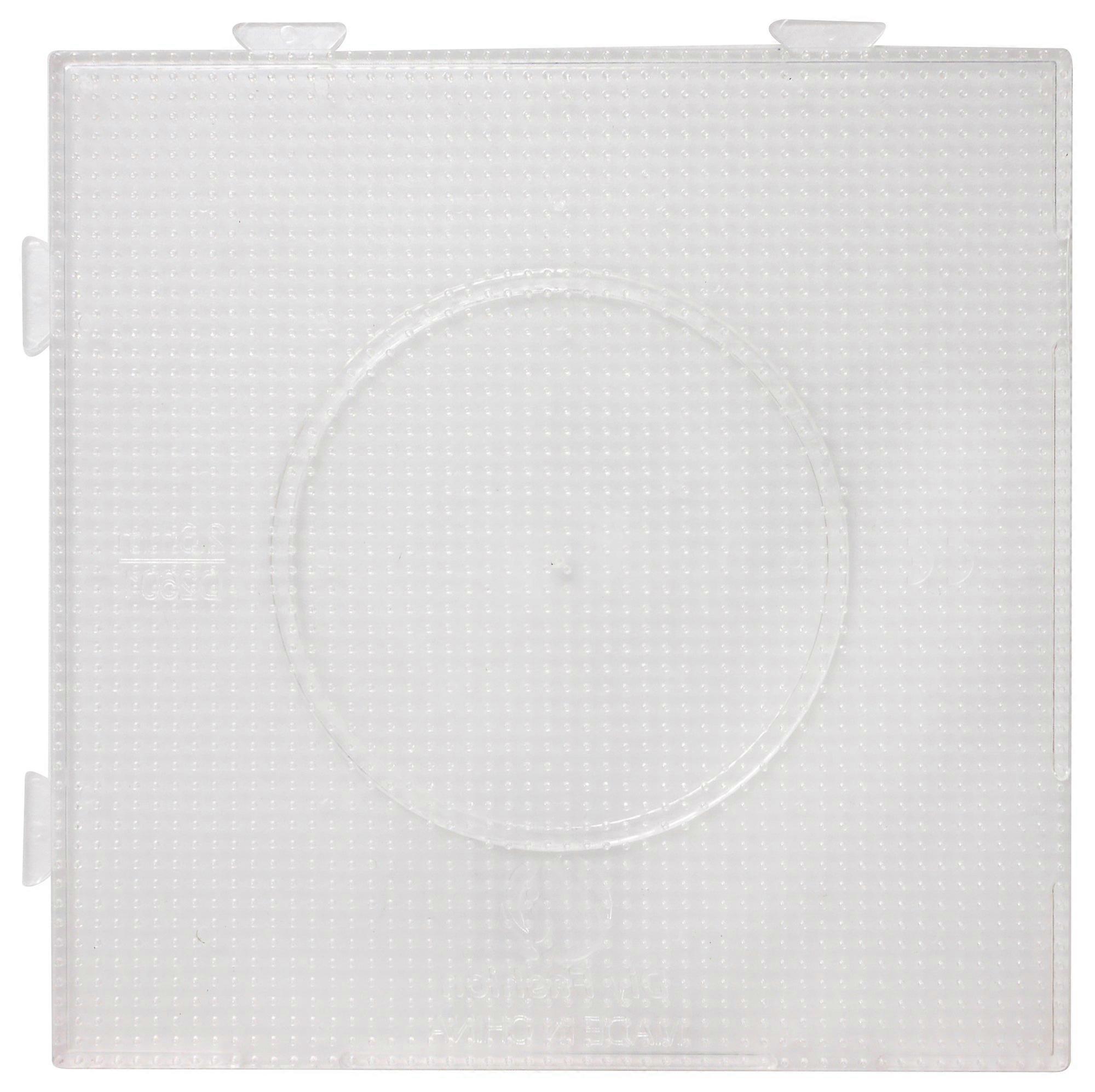 145mm Clear Acrylic Display Plate with Precise Square Surface for Miniature Models
