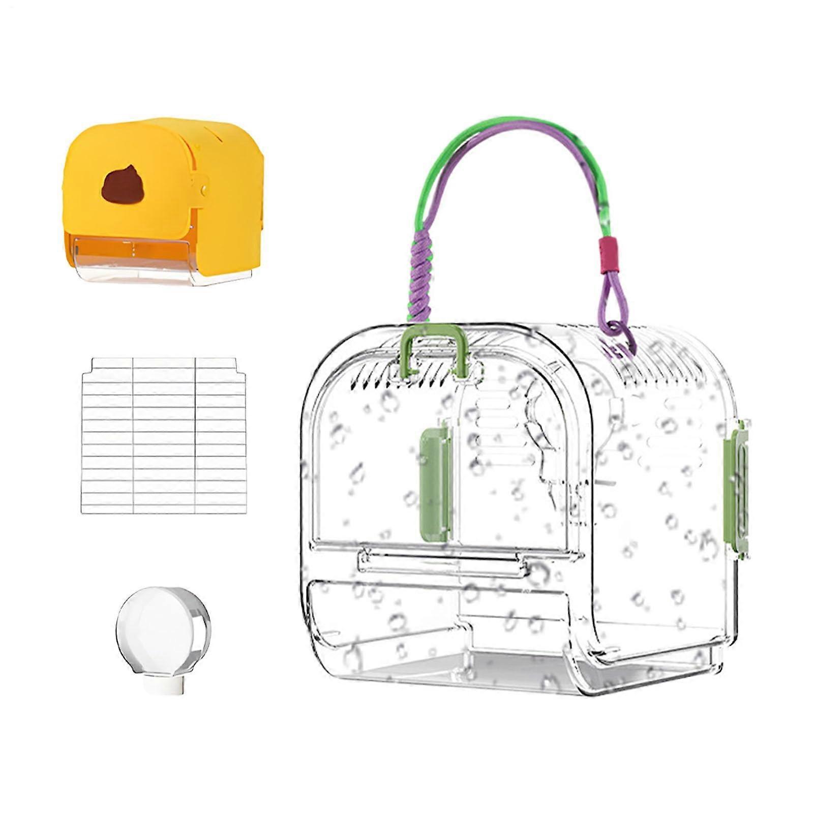 Large Parakeet Bird Cage with EasyClean PullOut Tray and Spacious Interior for Outdoor Use