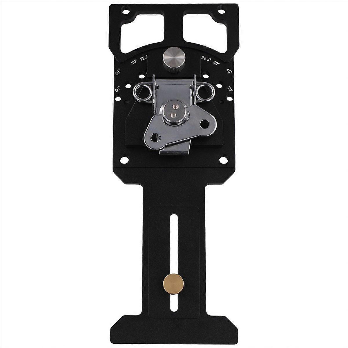 Adjustable track saw square