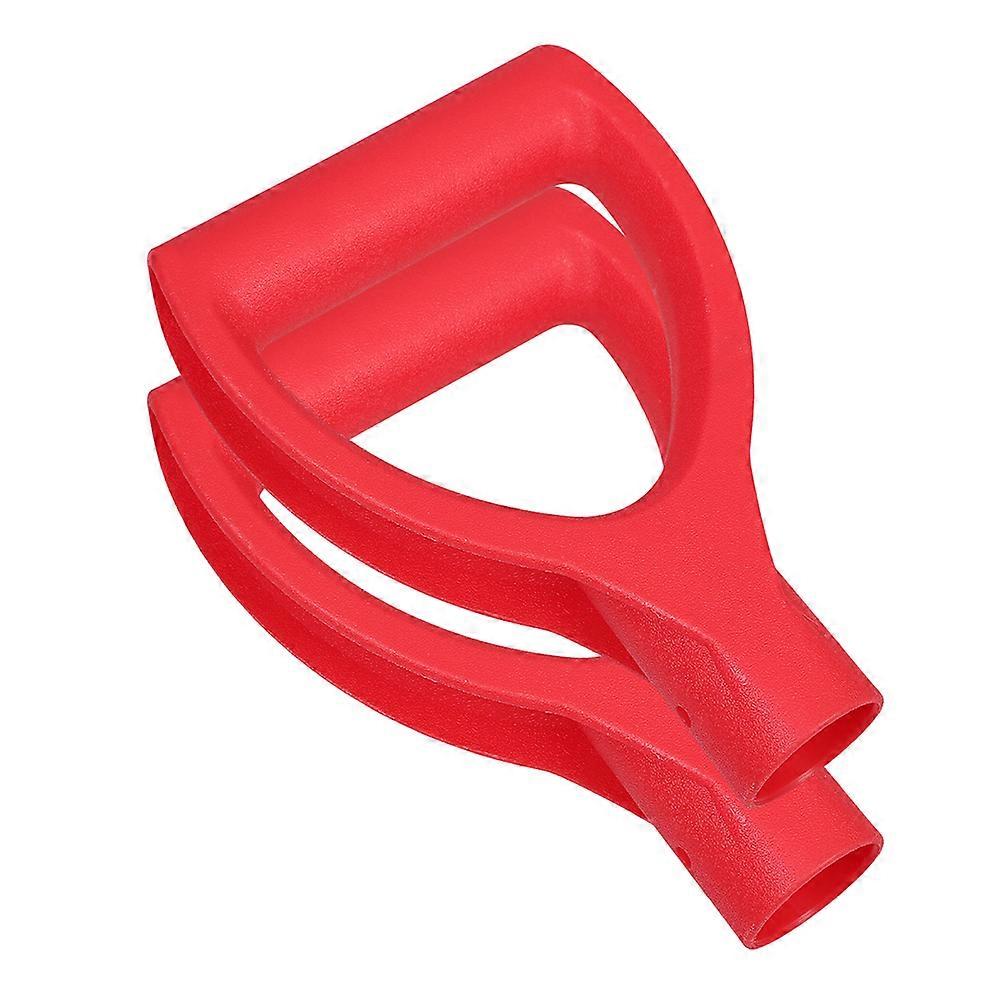 Plastic Handle Replacement D-Shaped Grip for Snow Removal 10Pcs