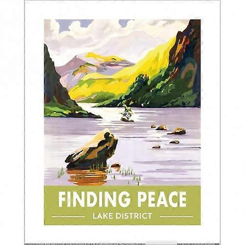 Railway Museum Finding Peace Lake District Print