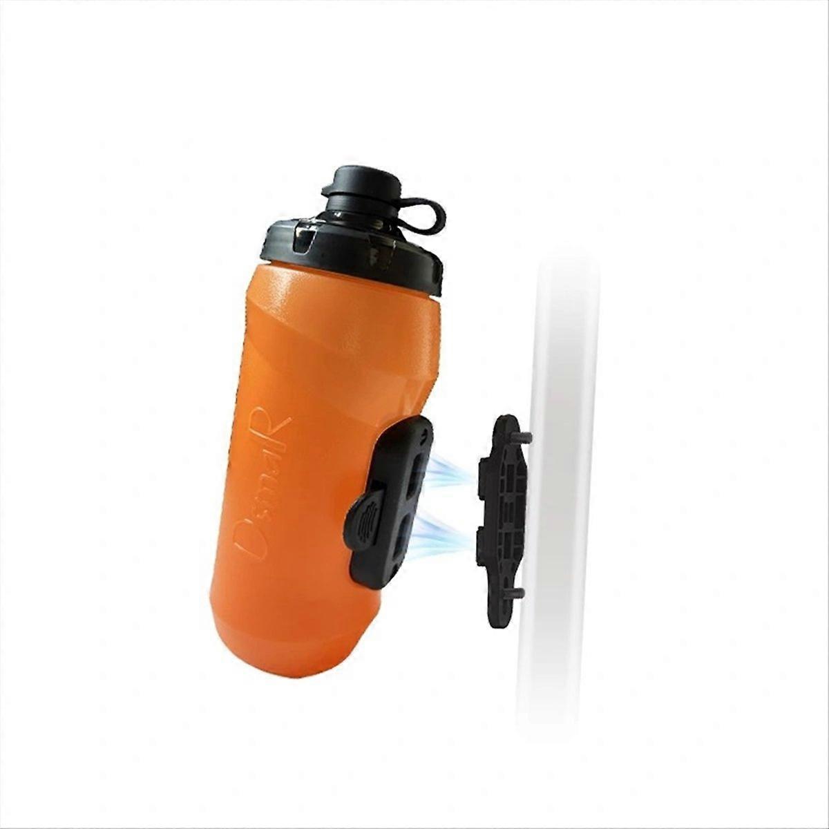  Bicycle Magnetic Quick-Release Water Bottle 600ml Orange