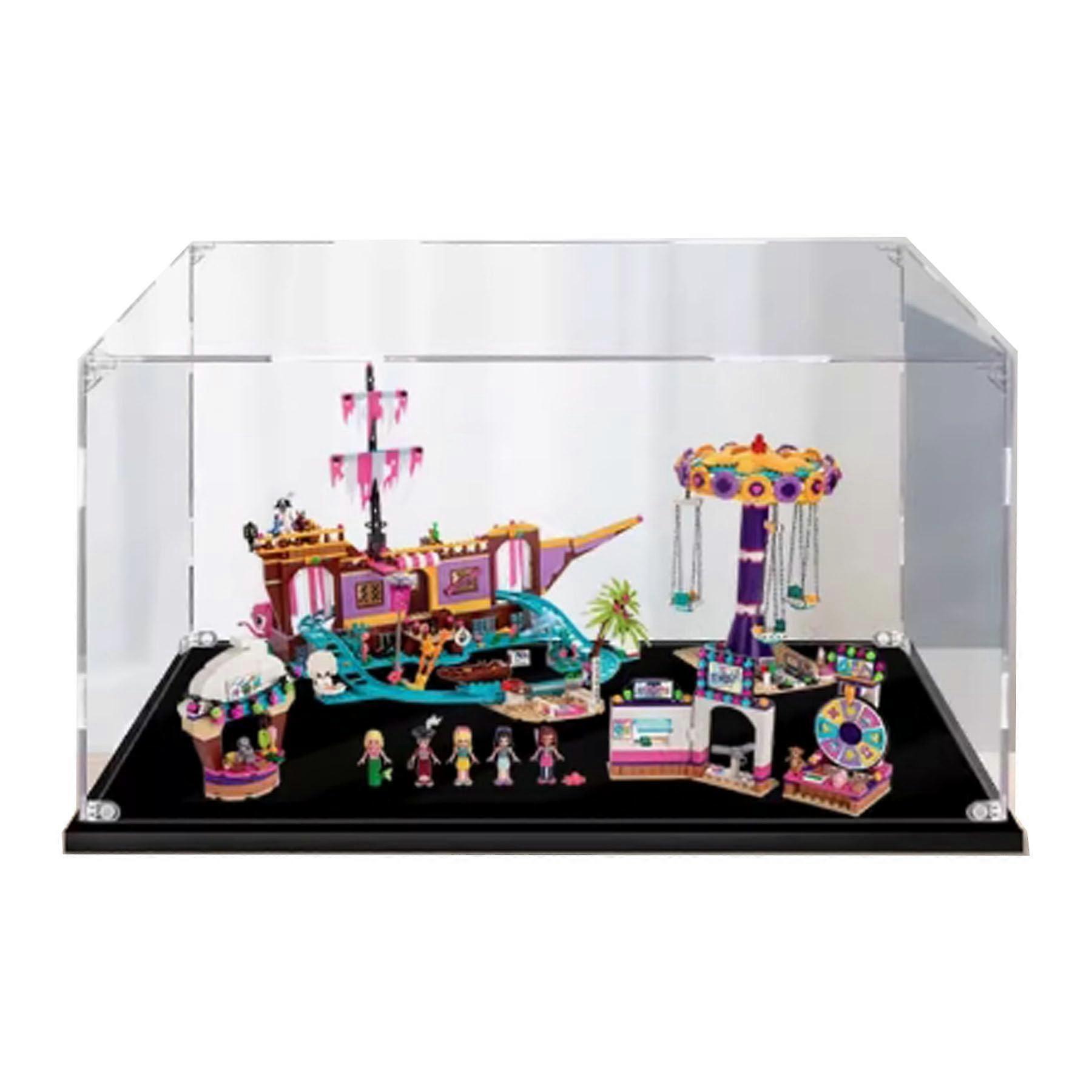 Display Case Dustproof Clear Acrylic for  41375 Playground Model Easy DIY Assembly