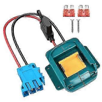 Power Wheel-adapter til Makita 18V LXT-batteri med ledningsnetstik og sikring til Peg-Perego 12 Volt Power Wheel 1128 Edition 0107