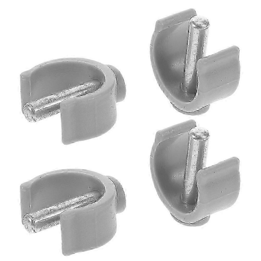 Walking Cane Accessories C-Shape Clamp for Stability 4Pcs Included
