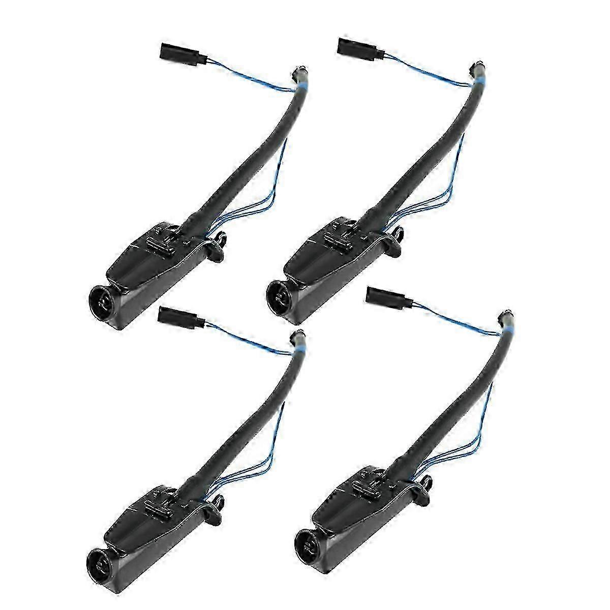 compatible with heated windshield washer nozzle jet 4pcs