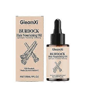 Burdock Root Hair Care Essence Oil, All-Natural, Suitable For Hair And Scalp, Beneficial For Skin, Hair, Face, And Body Care